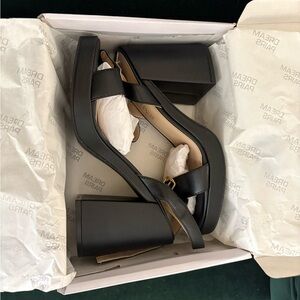 Dream Pairs Women's Elegant Black Heels